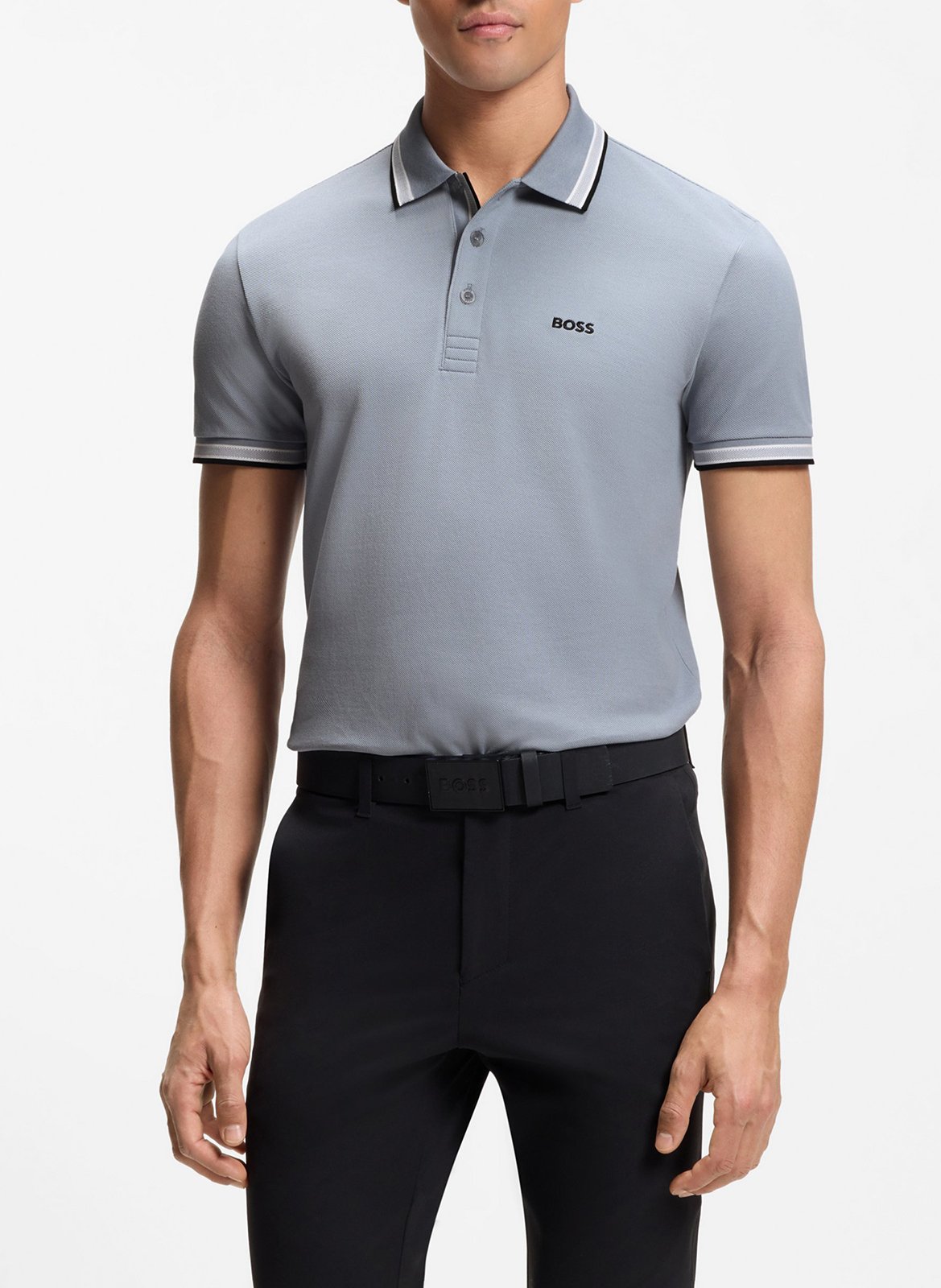 Regular-fit cotton polo shirt BOSS