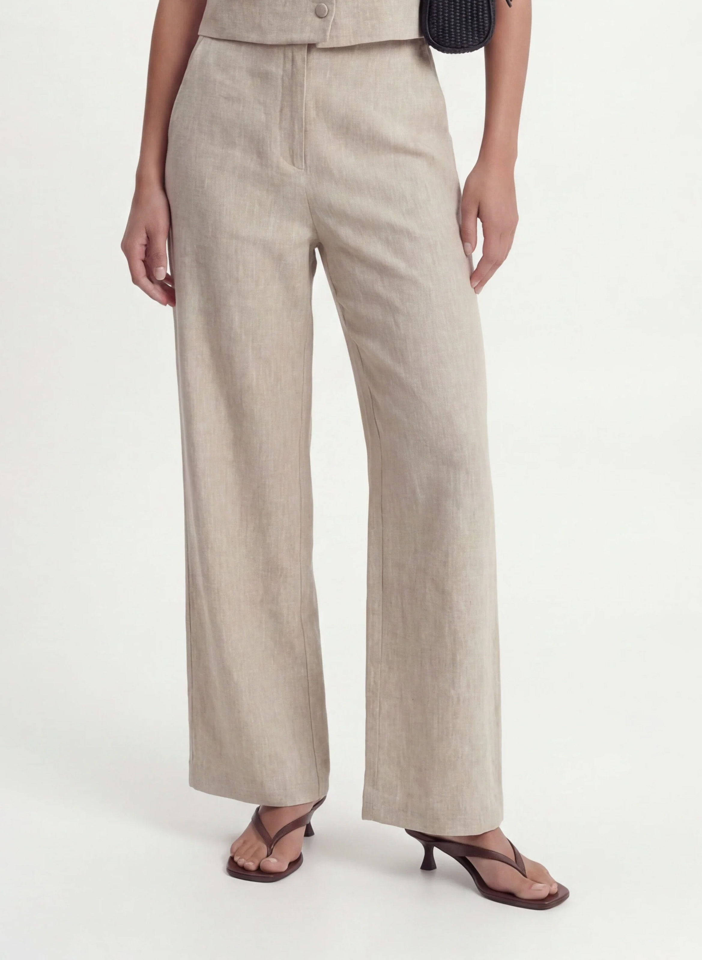 Straight linen trousers KOOKAI