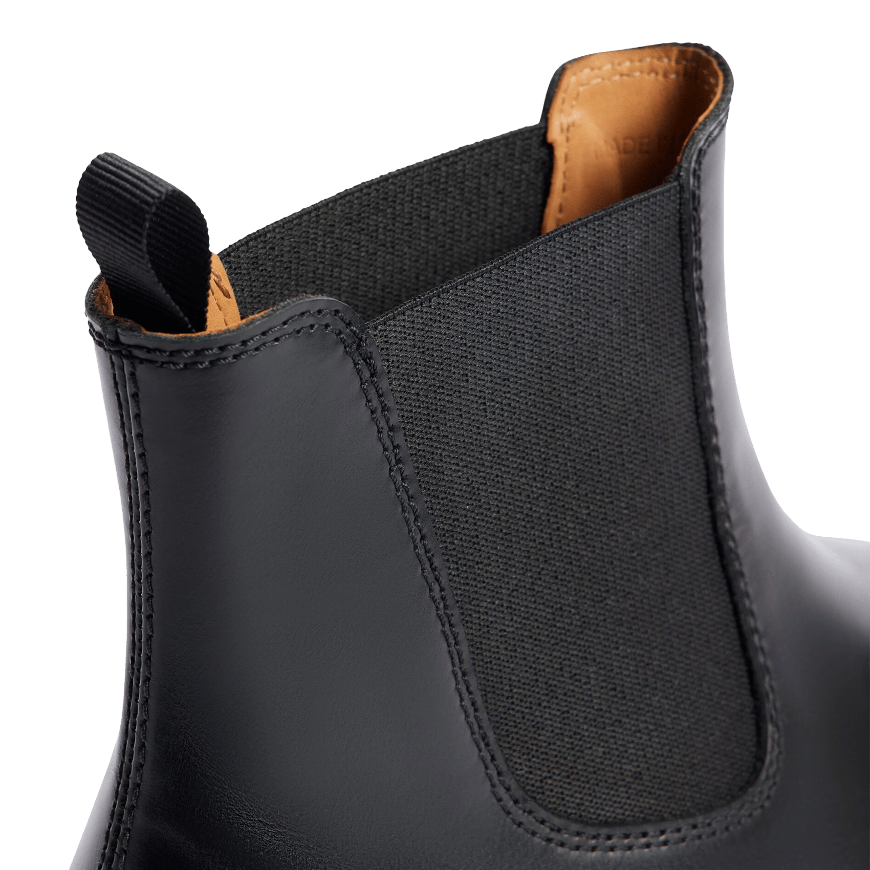 Leather mid-calf boots SANDRO Black