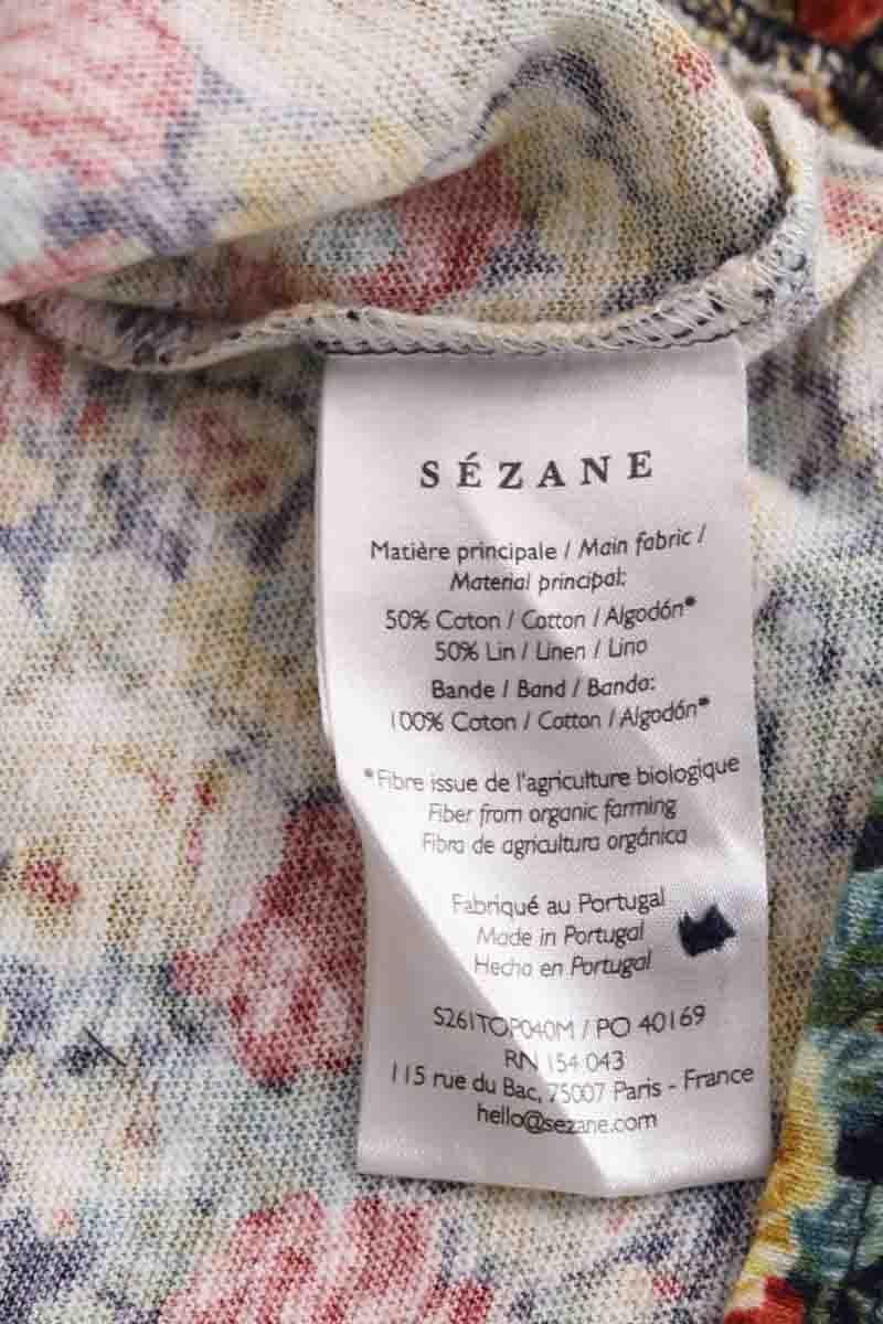 Top sans manche SEZANE - Seconde main Multicolore