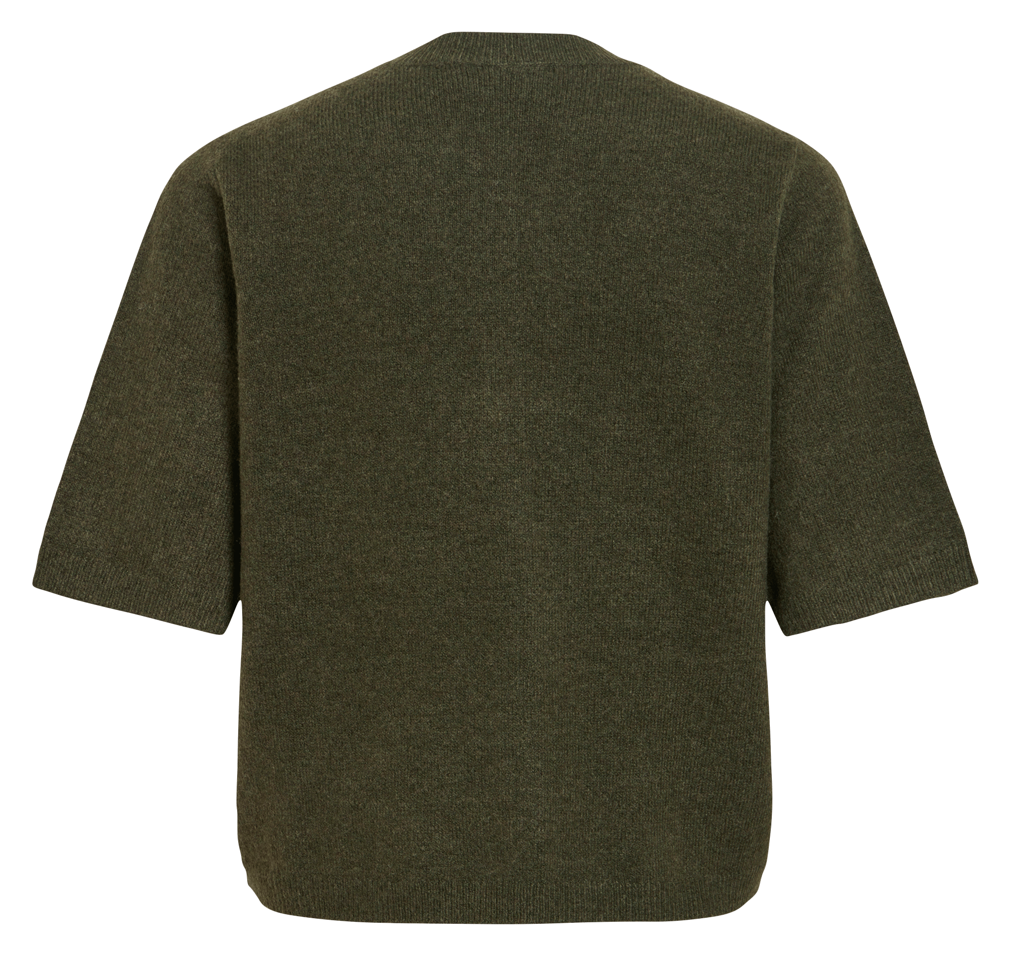 Gilet col rond VILA Kaki