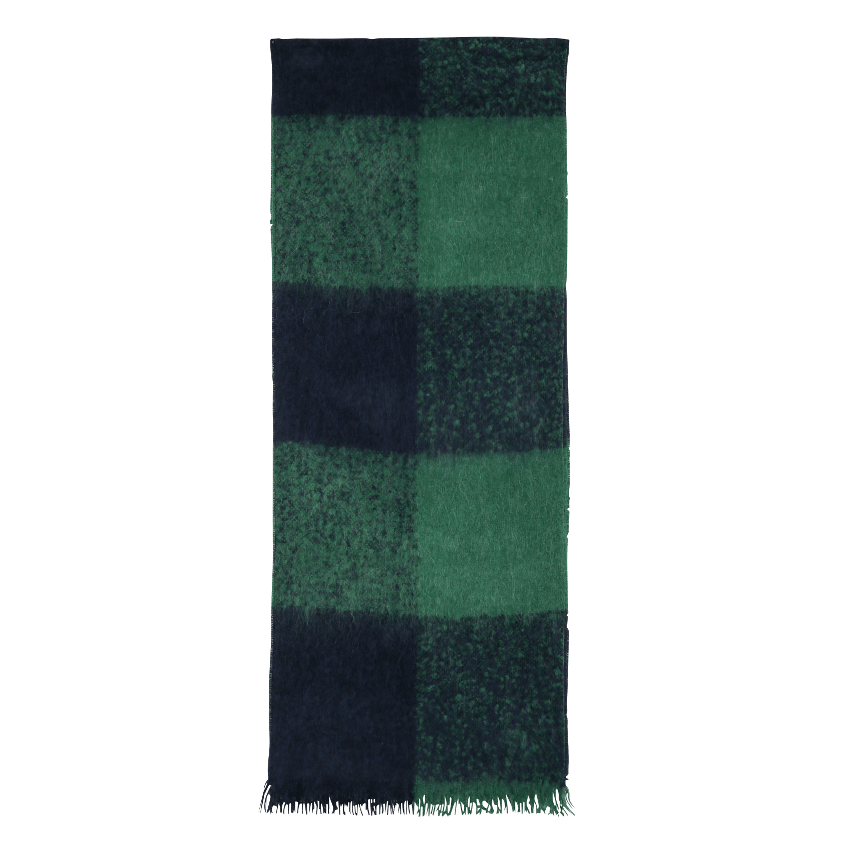 Echarpe à carreaux LA FEE MARABOUTEE Vert