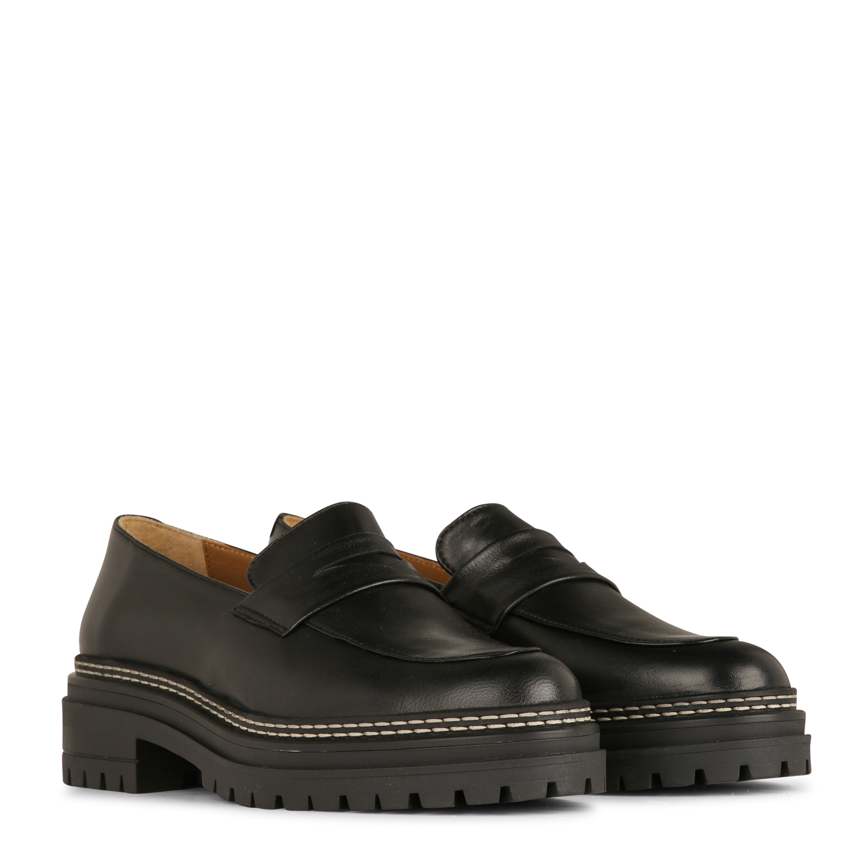Mocassins en cuir BOBBIES Noir