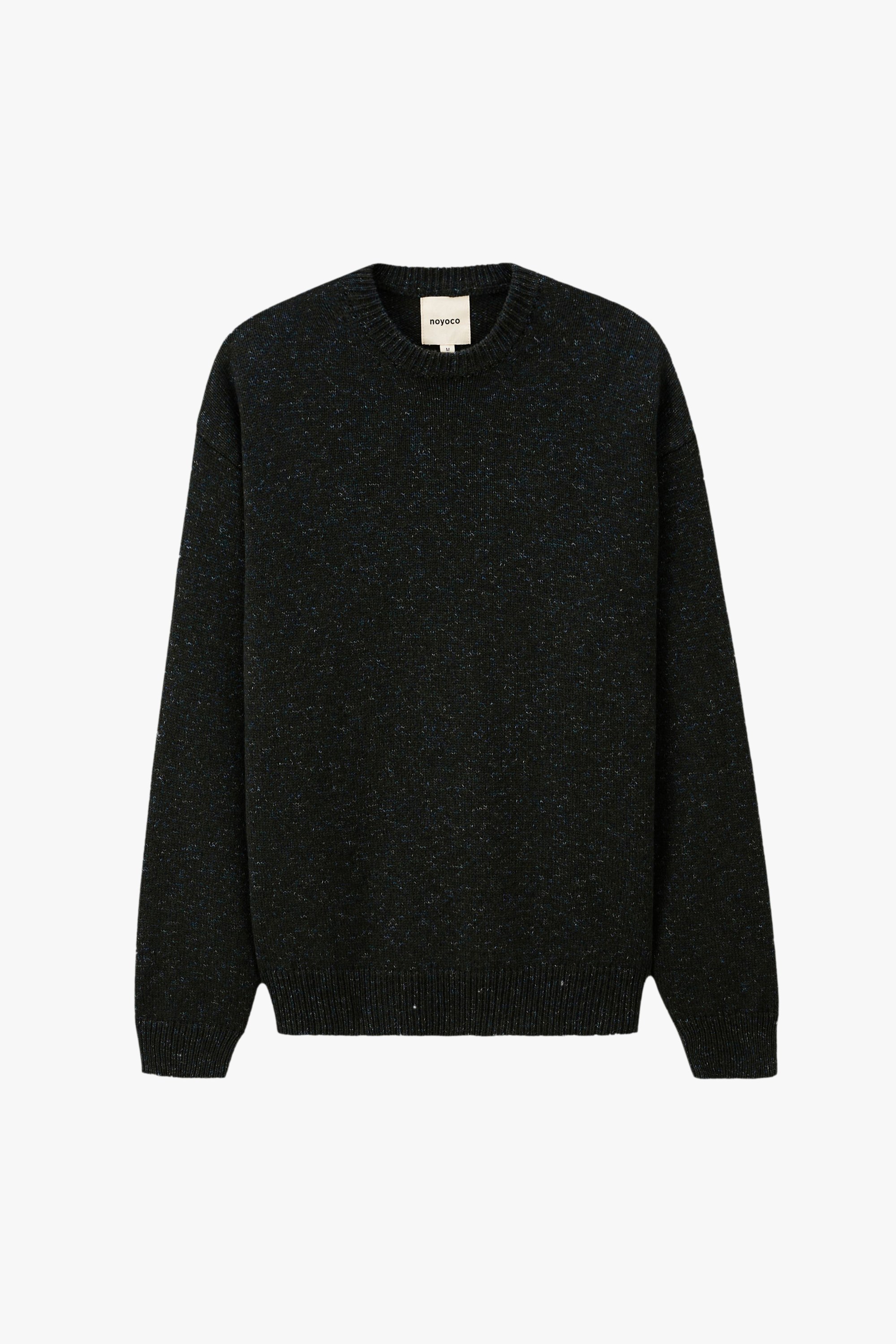 Round neck sweater Malmo Noyoco Green