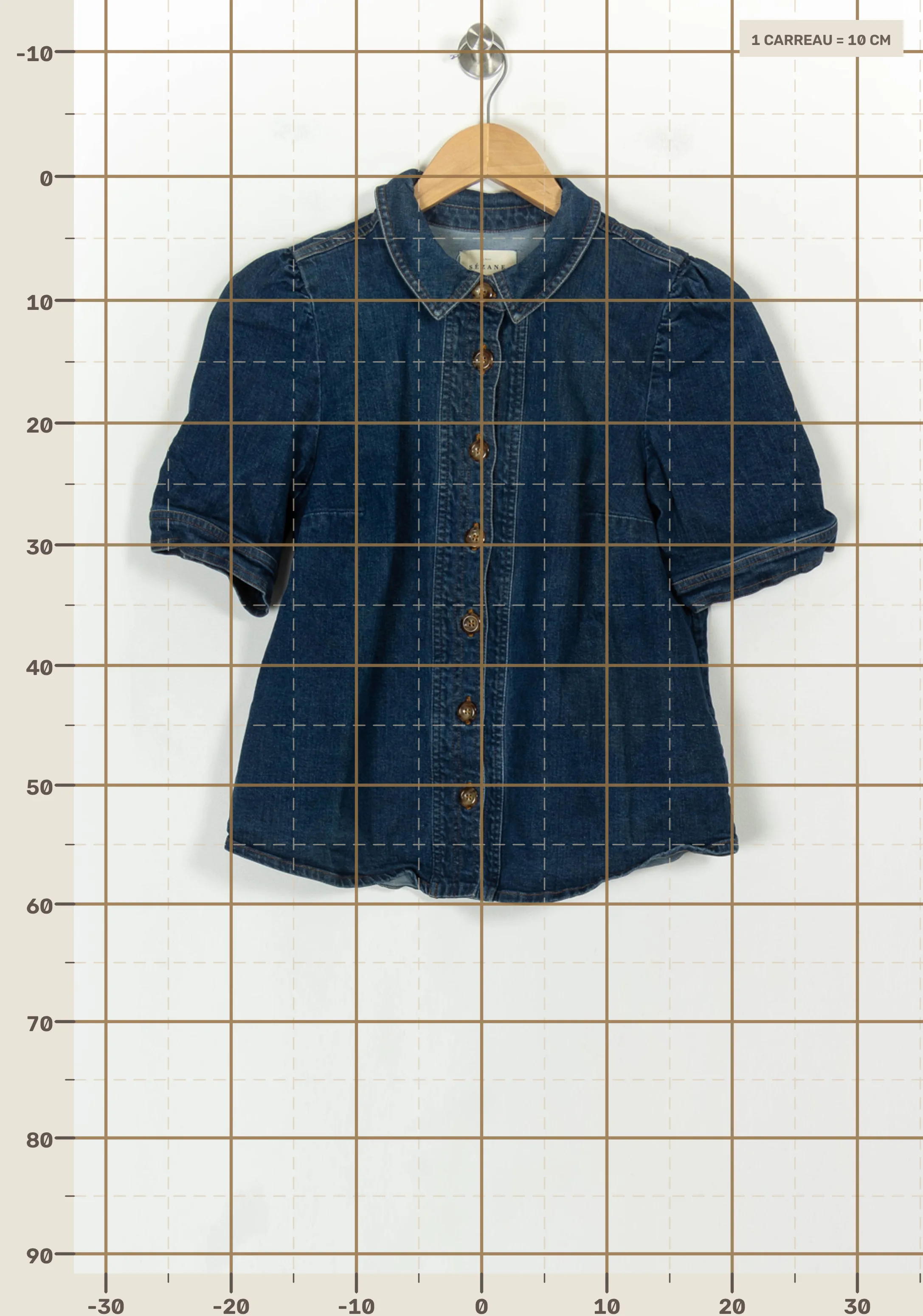 Blouse SEZANE - Seconde main Blue