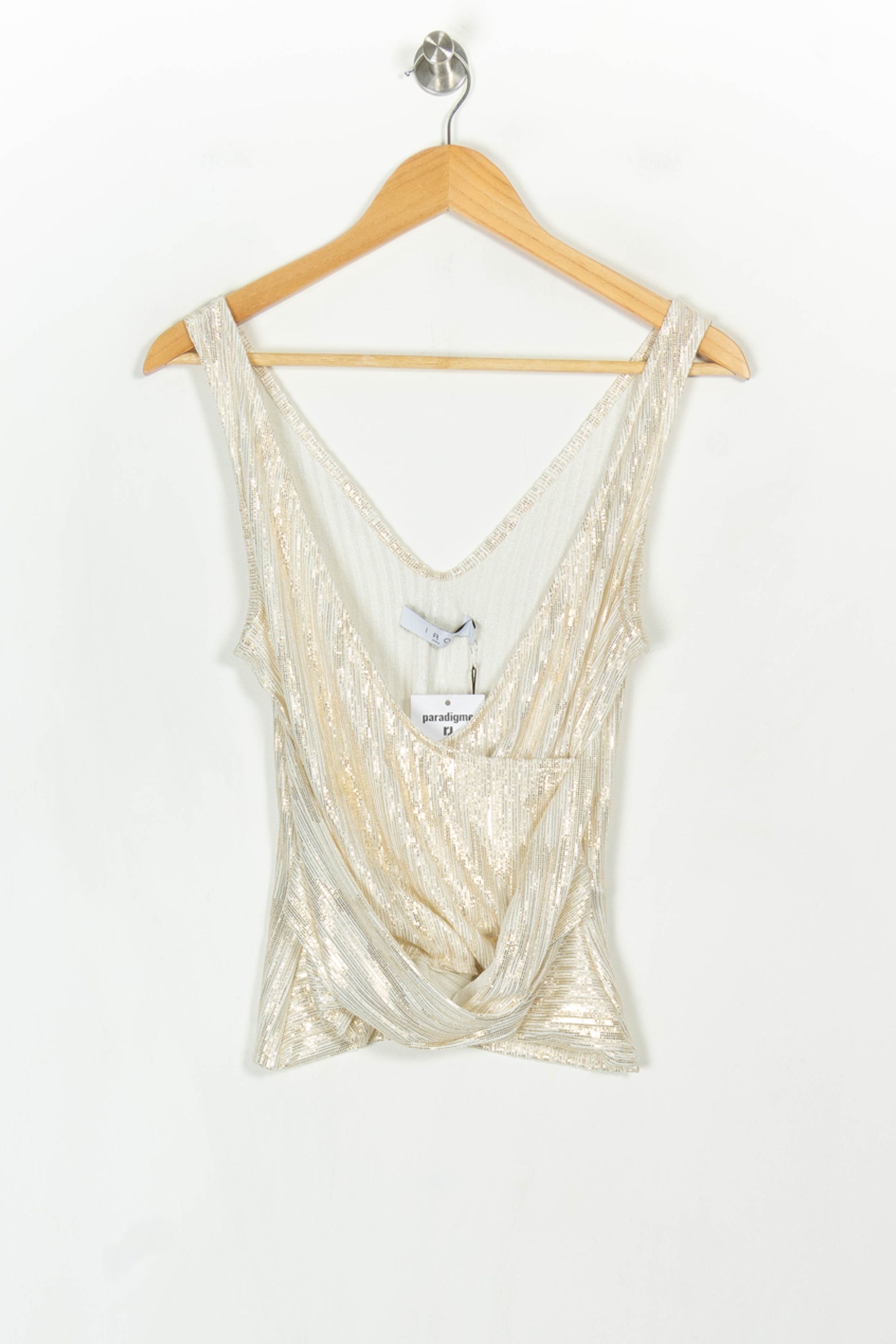 Top & tank top IRO - Seconde Main Yellow