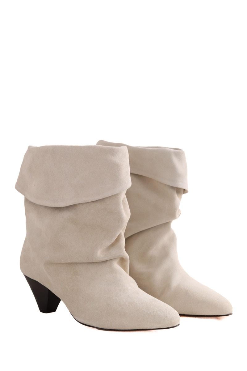 Textile boots ISABEL MARANT - Seconde Main Beige
