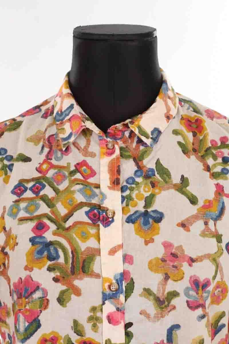 Cotton shirt SEZANE - Seconde main Multicolored