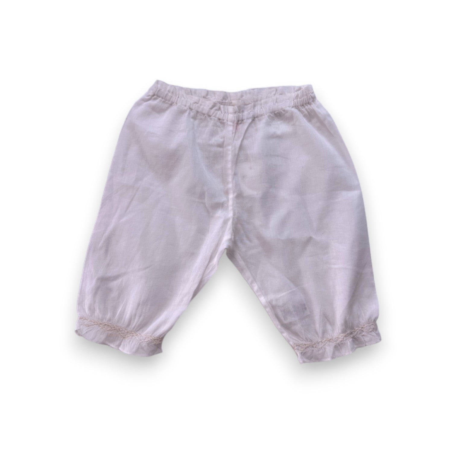 White Baby Pants - 6 months BONPOINT - Seconde Main White