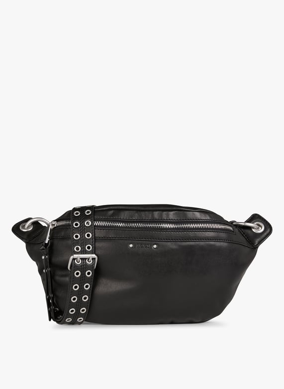 Sac Banane Zipp En Cuir Noir Ikks Femme Place Des Tendances sac-banane-zipp-en-cuir-noir-ikks-femme-place-des-tendances