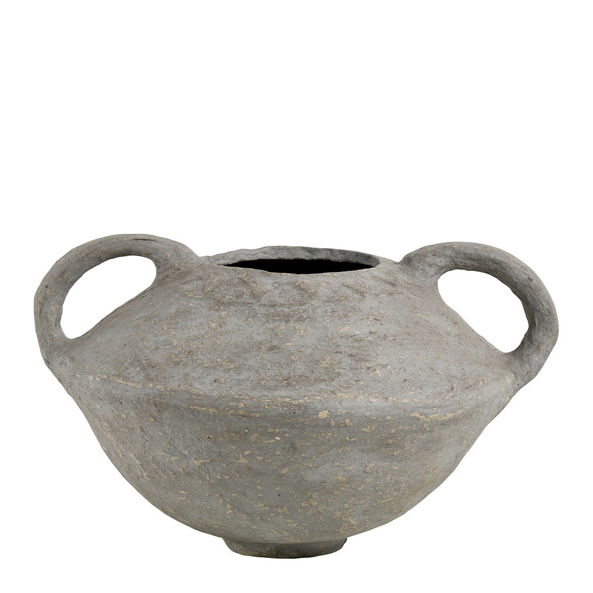 Coupe décorative avec anses BLANC D'IVOIRE Gris