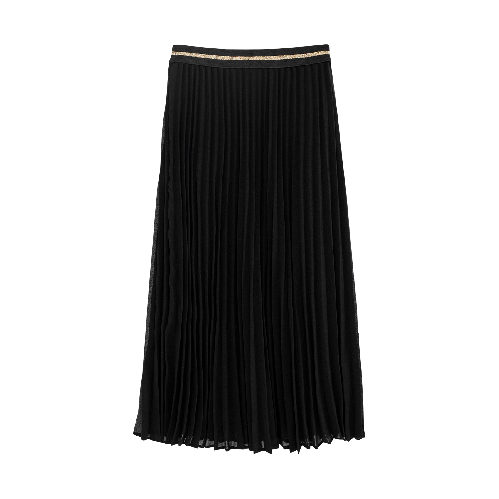 Long pleated skirt IKKS JUNIOR Black