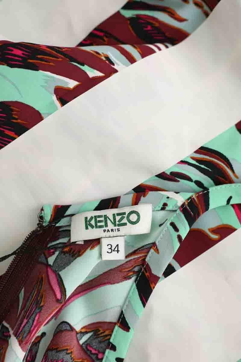 Multicolored dress KENZO - SECONDE MAIN Multicolored