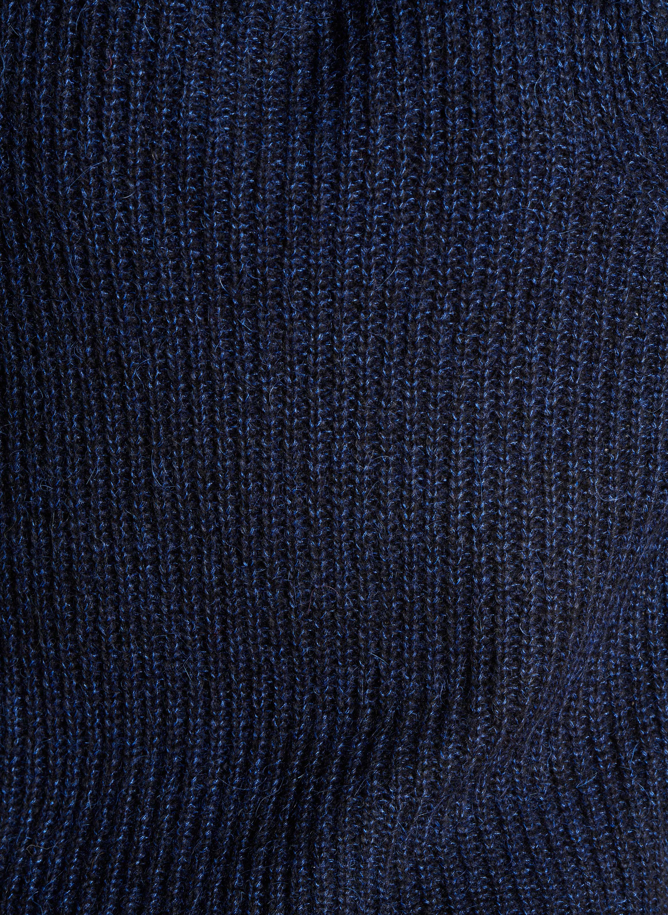 Rollkragenpullover aus Strick LA FEE MARABOUTEE Blau