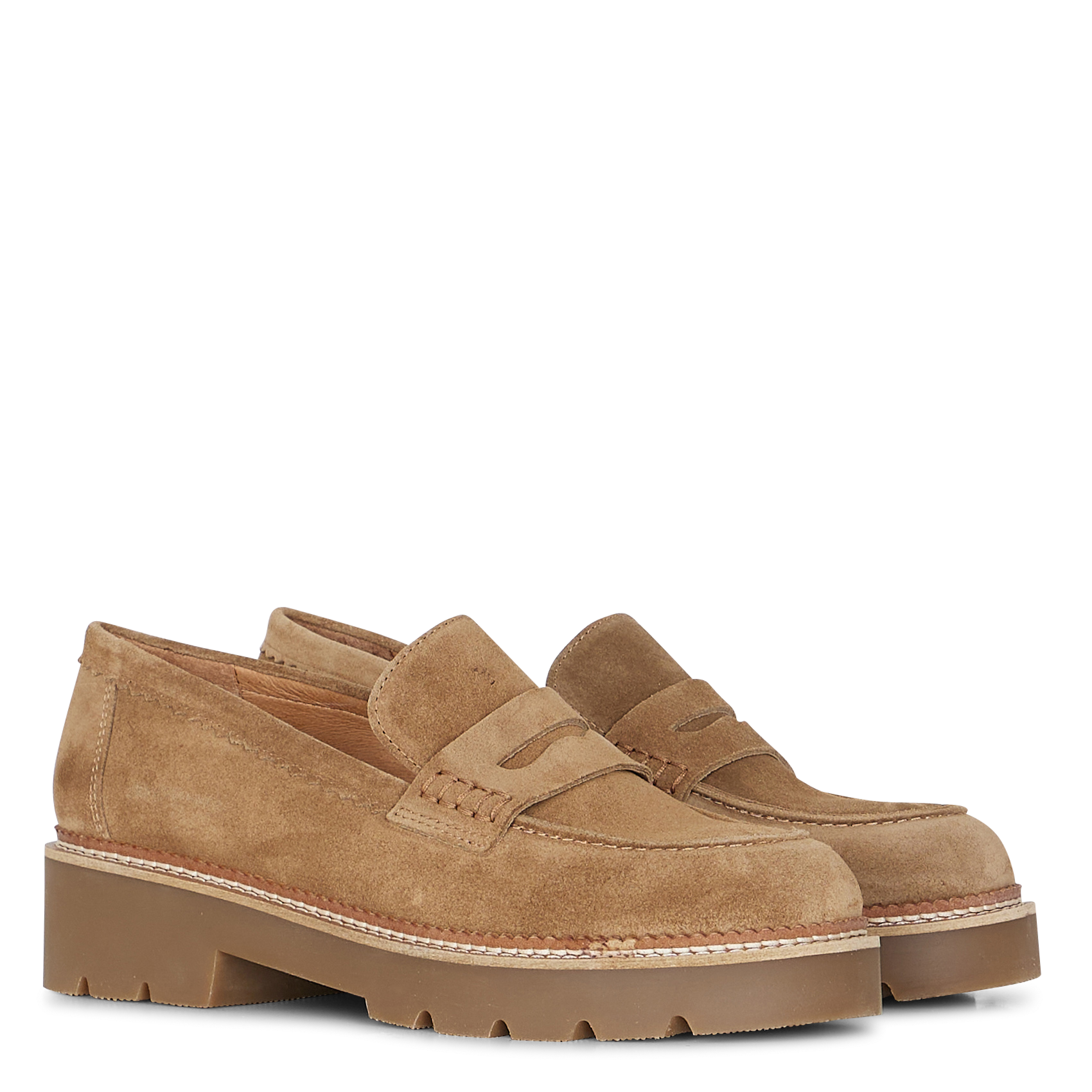 Mocassins en cuir MELLOW YELLOW Beige