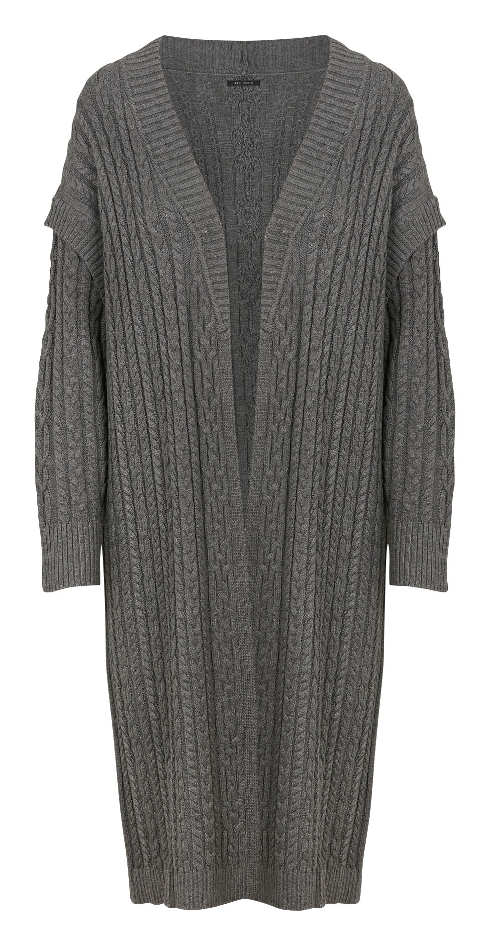 Braided knit vest IKKS Grey