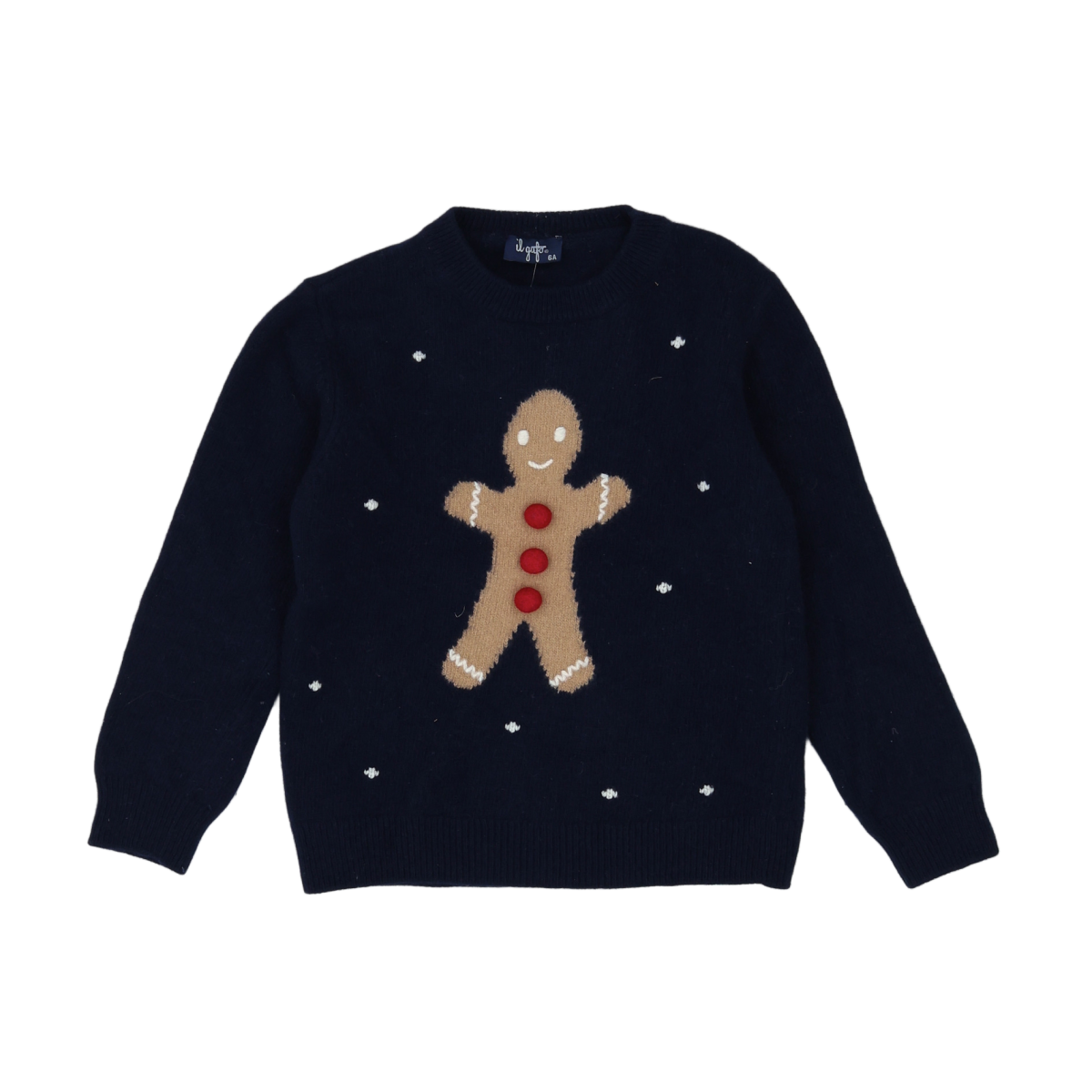 Blue child's sweater - 6 years IL GUFO - Seconde main Blue