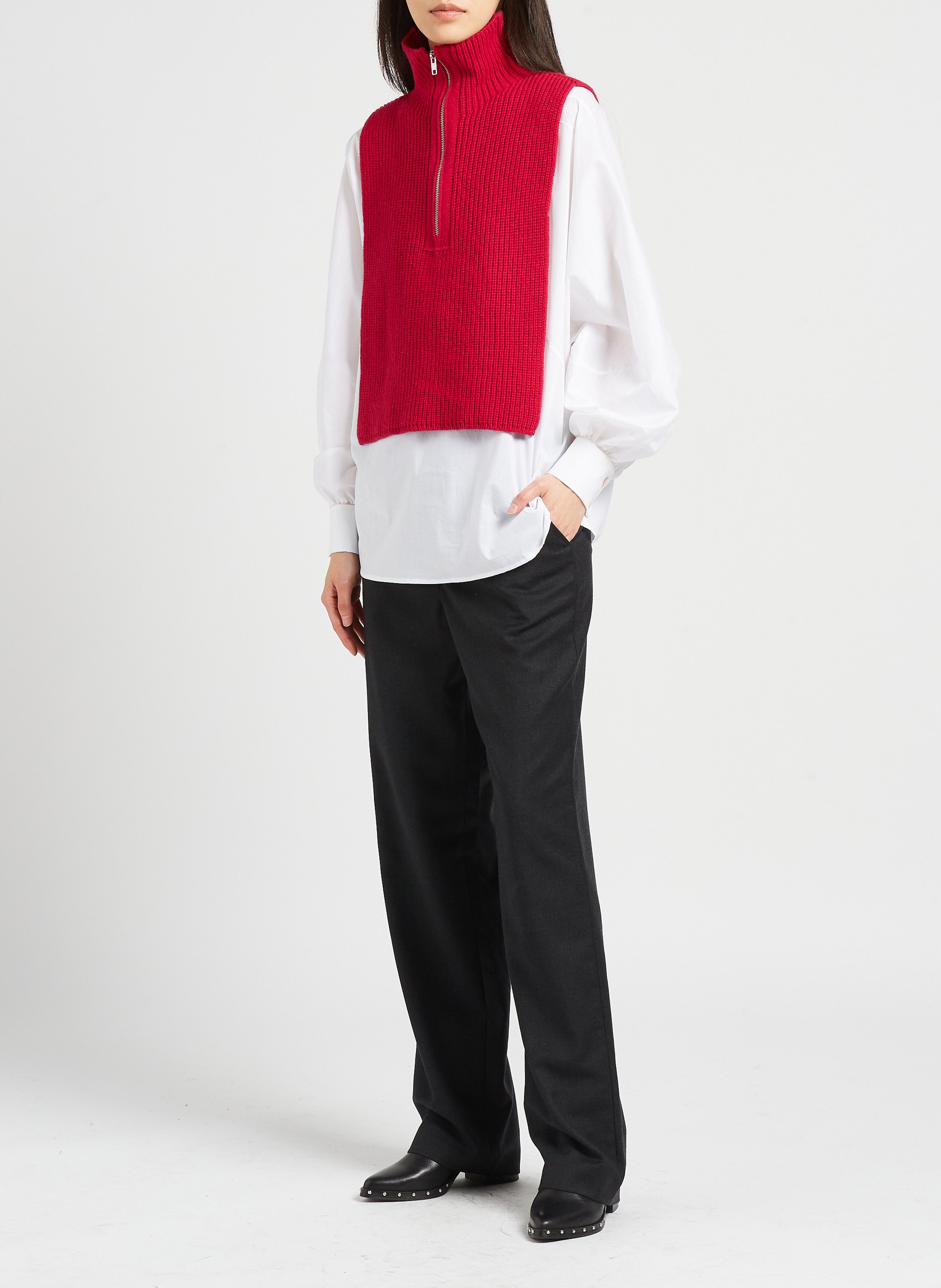 Wollen nekwarmer COLLECTORS CLUB Roze