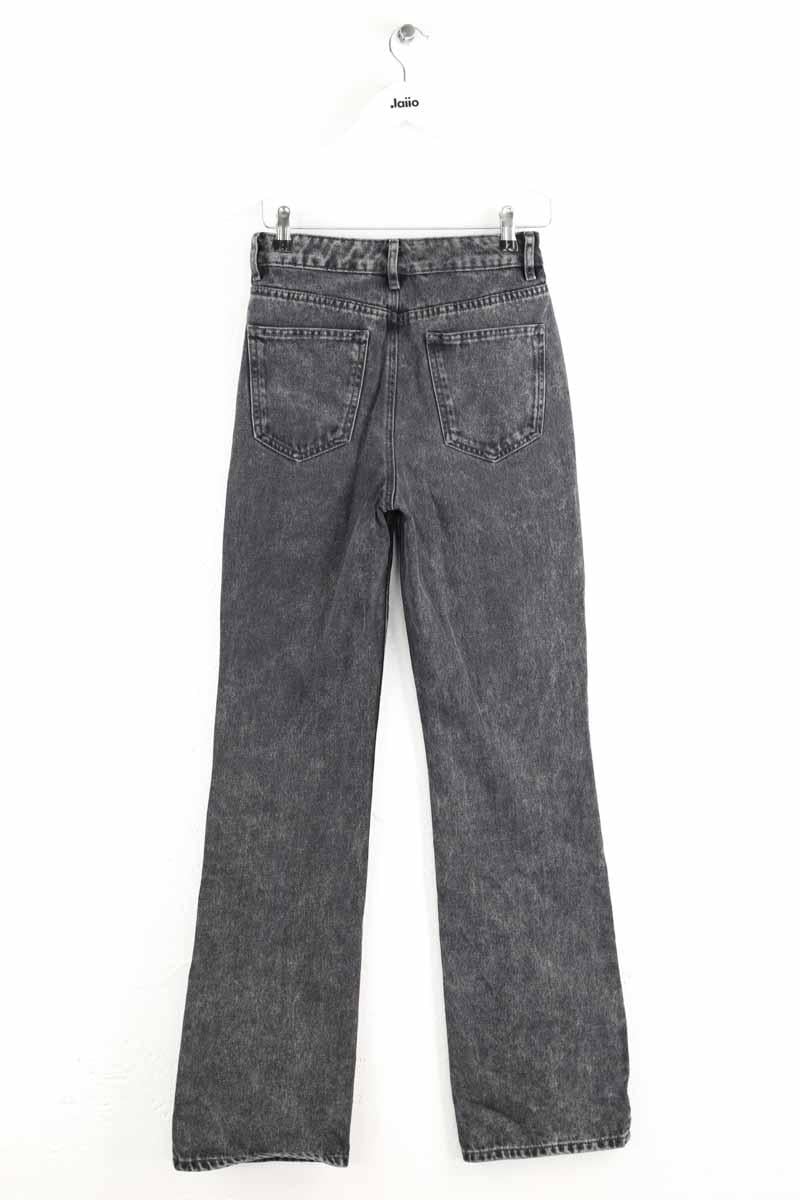 Straight cotton-blend pants SEZANE - Seconde main Grey