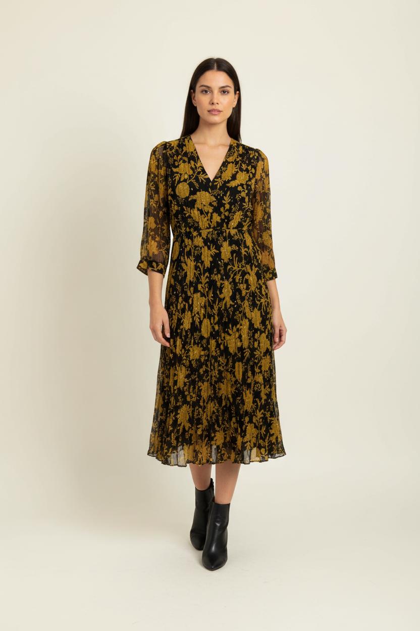 Robe courte & midi TARA JARMON - Seconde Main Jaune