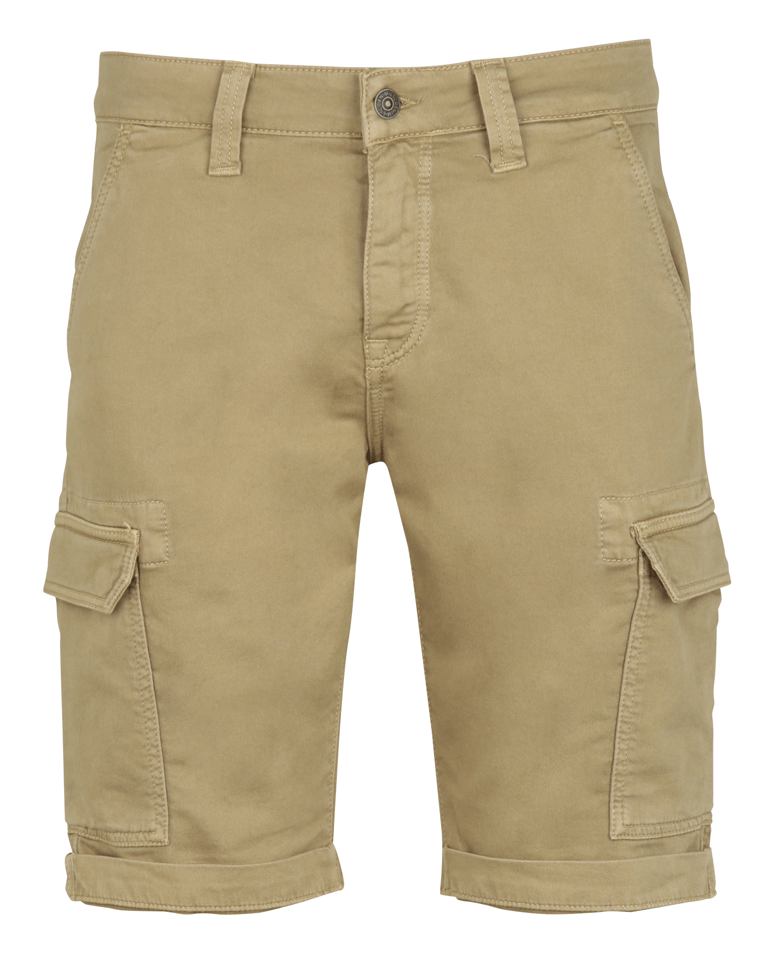 Bermuda multipoches en coton mélangé  LE TEMPS DES CERISES Blanc