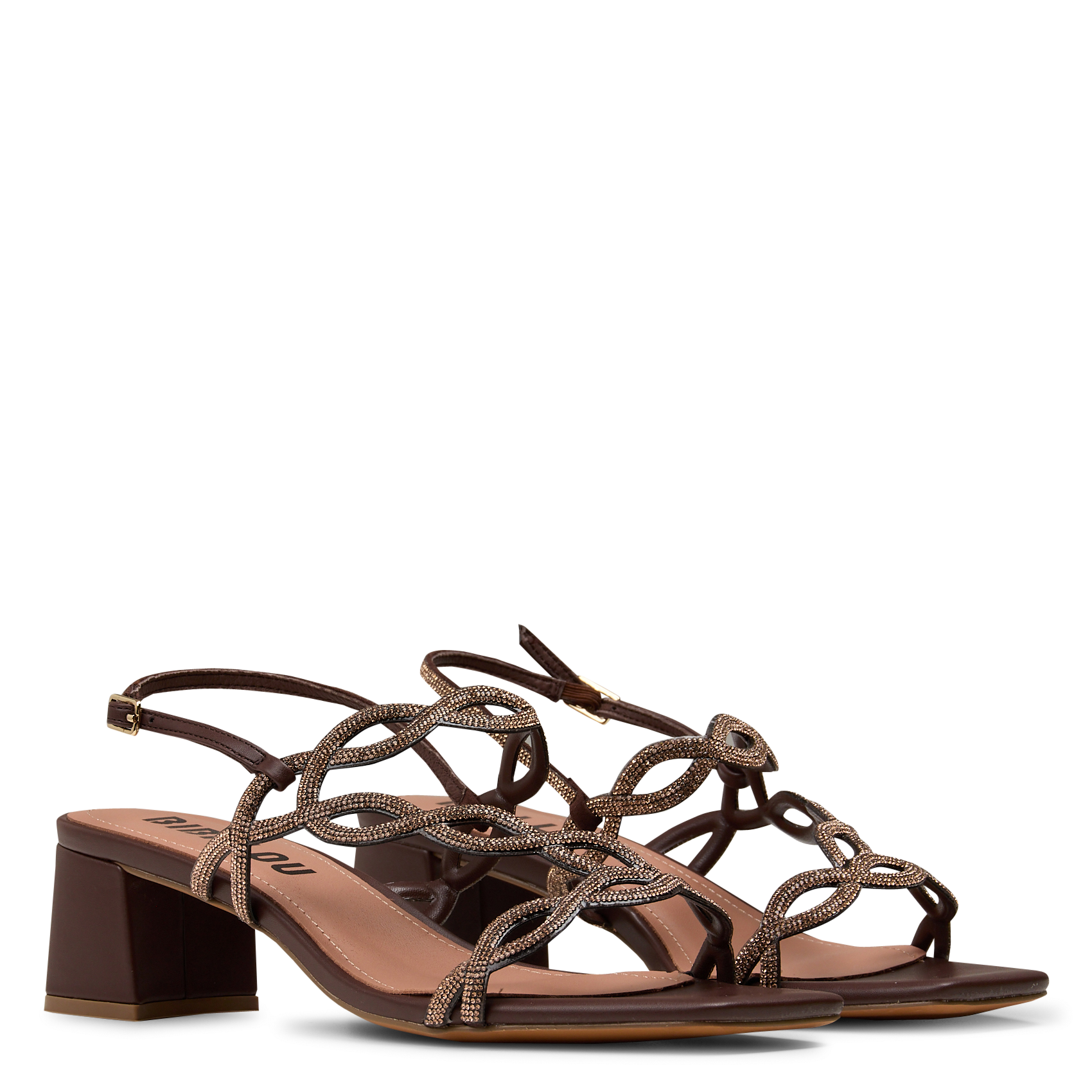 Sandales à talon BIBI LOU Marron