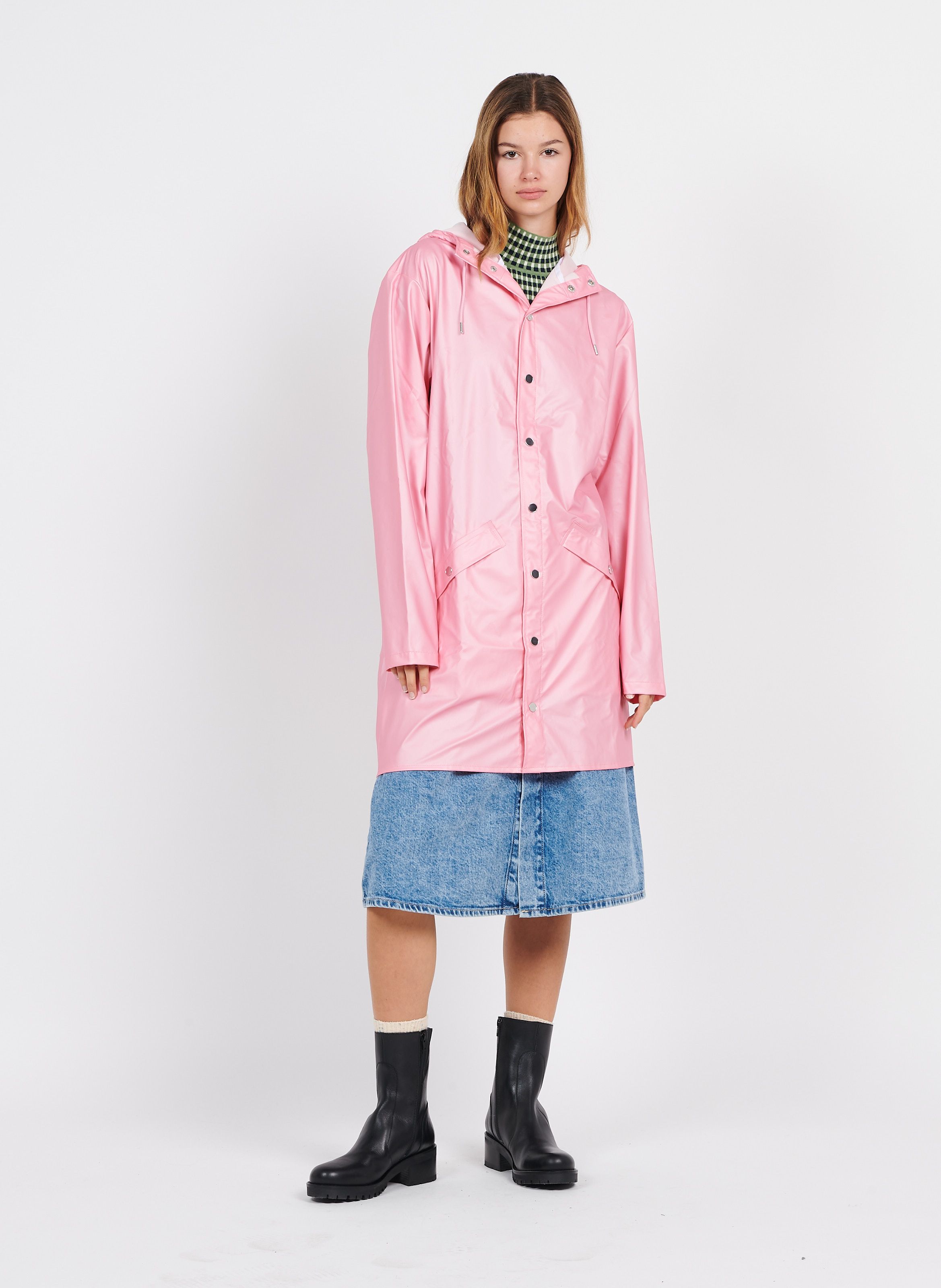 Regenjas Met Capuchon Pink Sky Rains Dames Place des Tendances