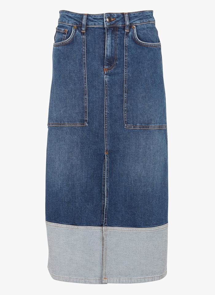 Jupe top jean bash