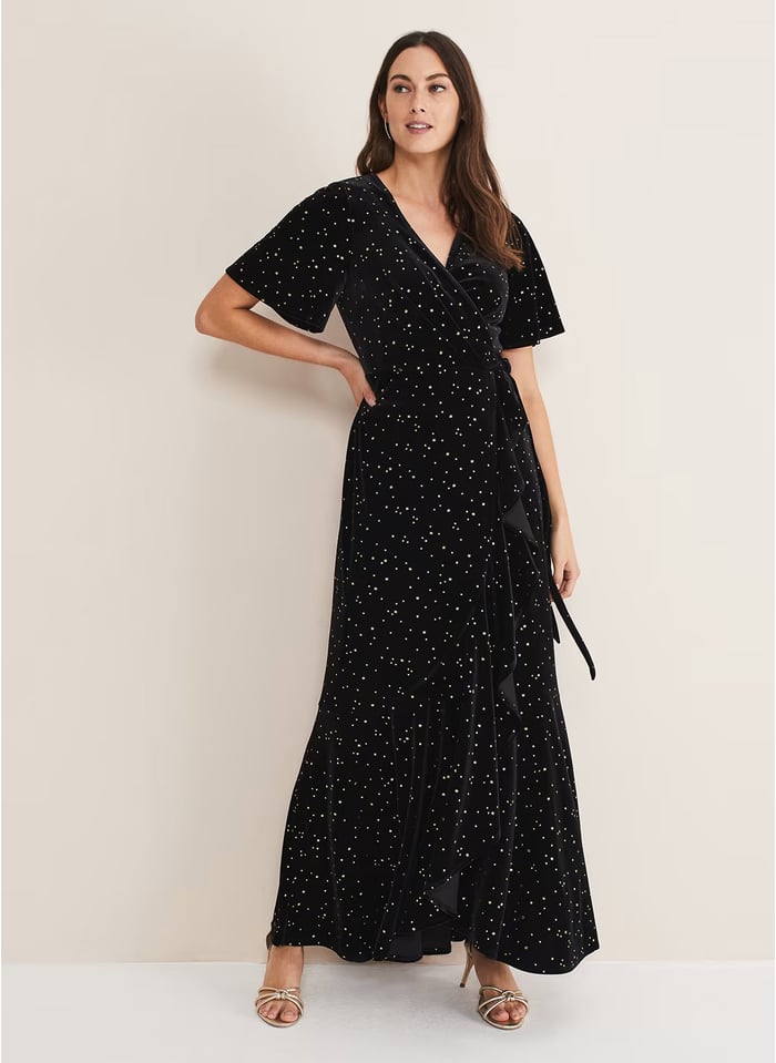 Phase eight black maxi dress Clearance
