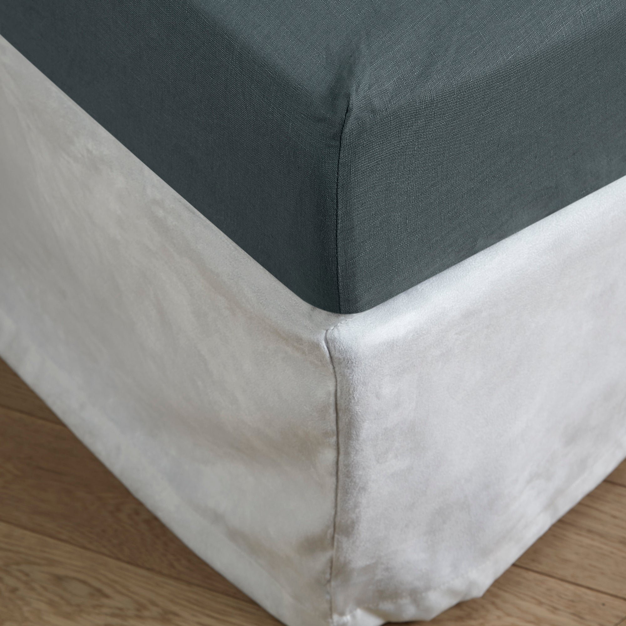 LOU - Cotton fitted sheet MADURA Green