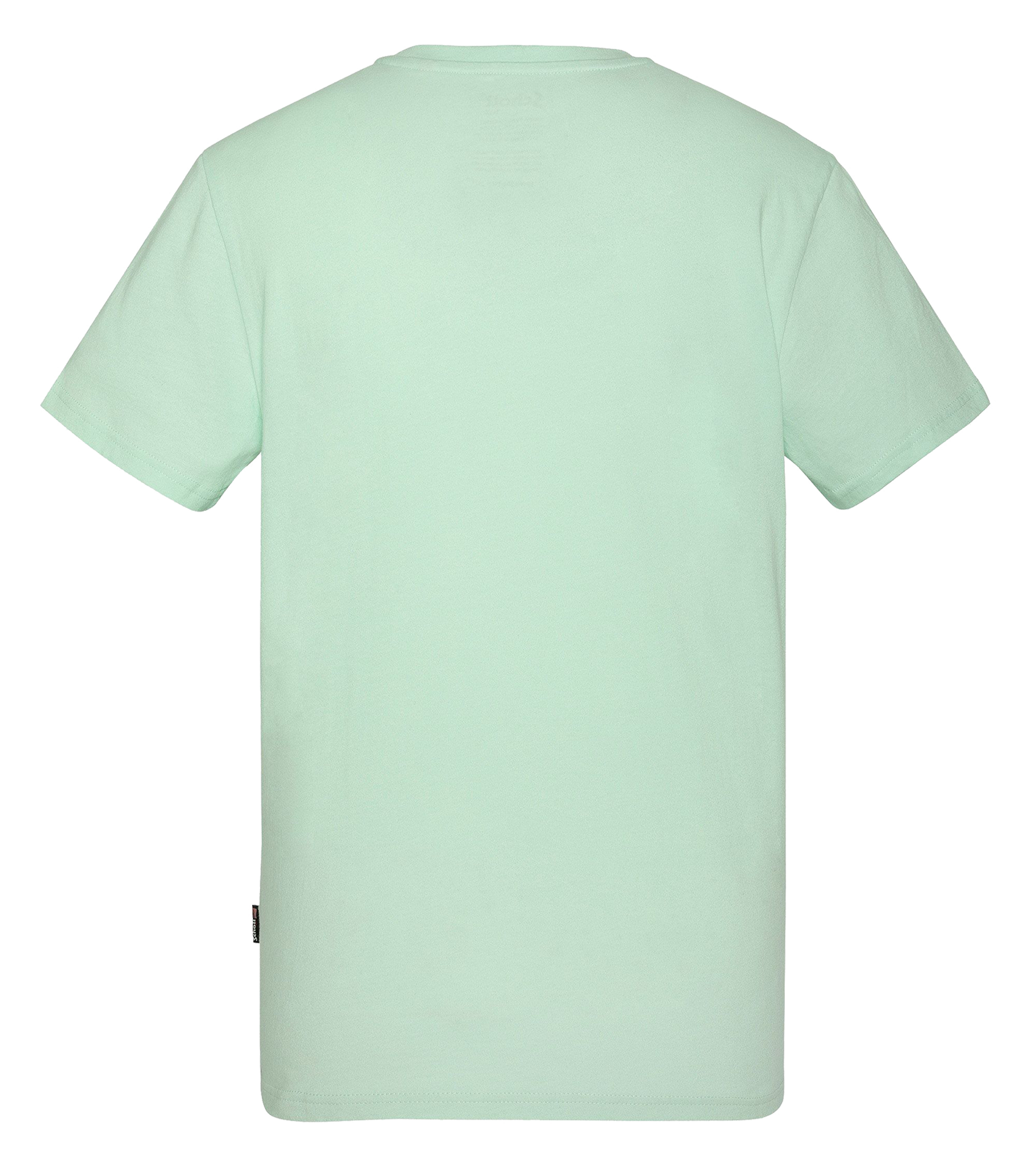 Tee-shirt manches courtes en coton SCHOTT Vert