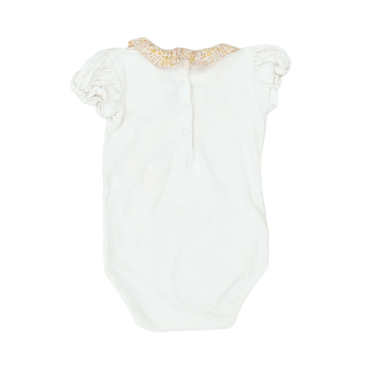 White baby bodysuit - 24 months TARTINE ET CHOCOLAT - seconde-main White