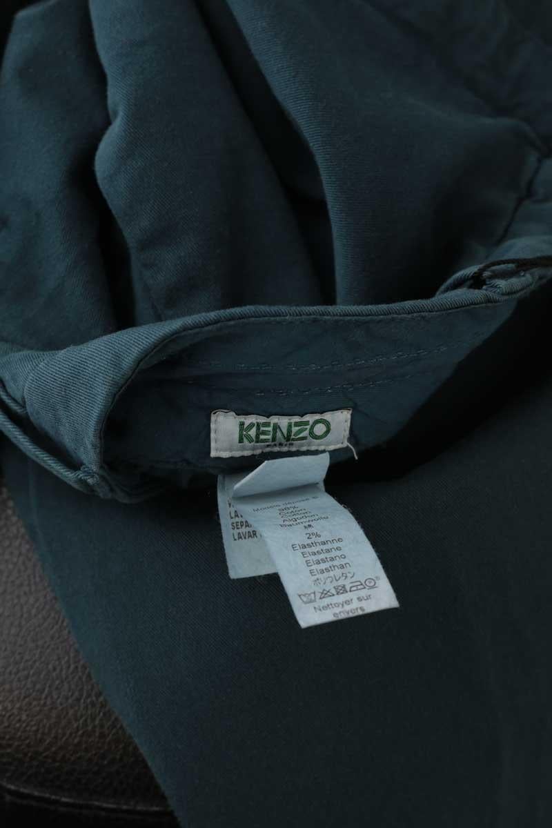 Cotton pants KENZO - SECONDE MAIN Blue