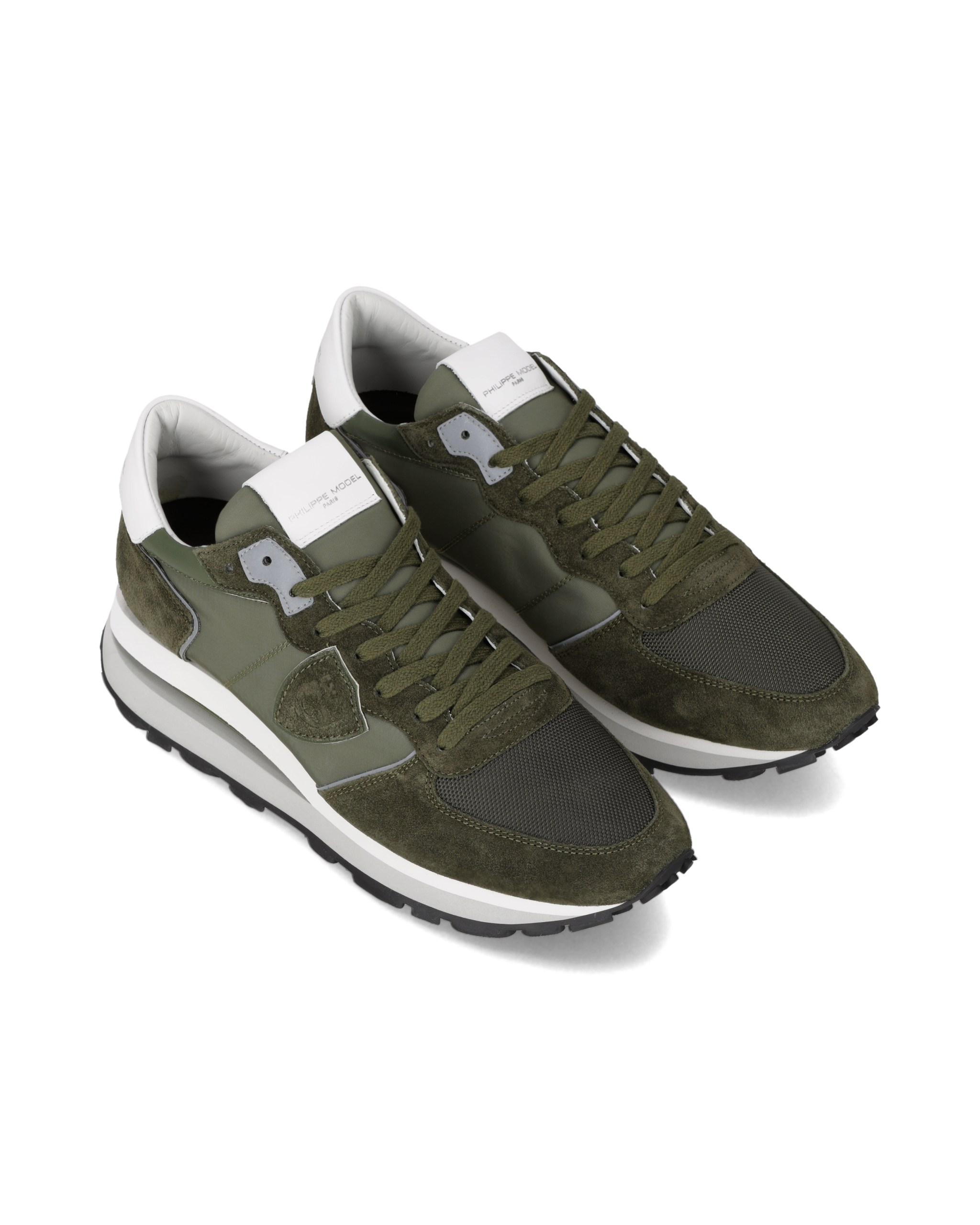 High-top running sneakers PHILIPPE MODEL Green