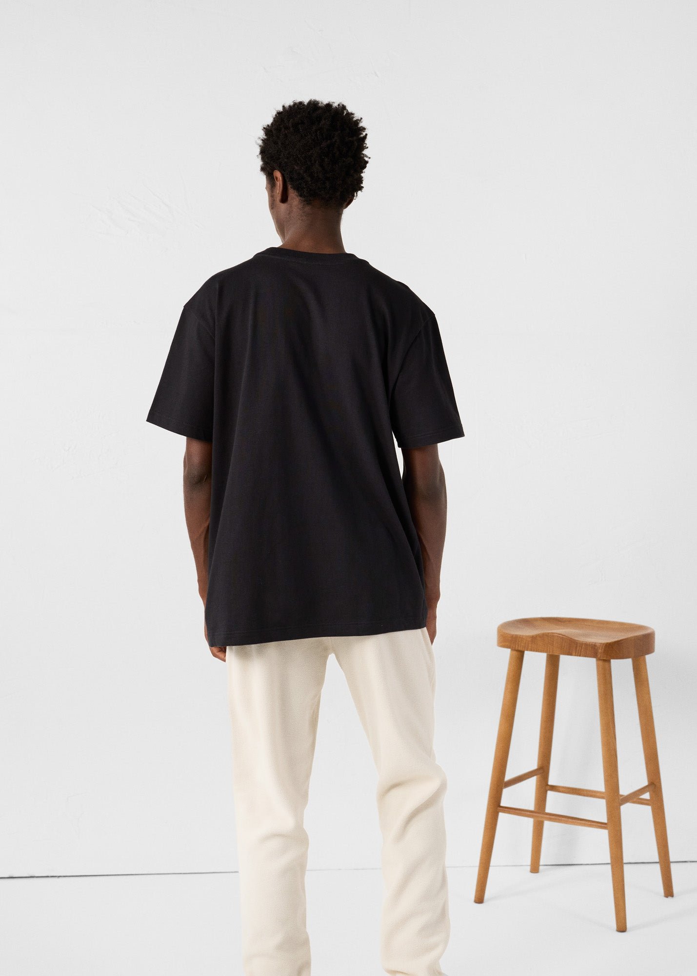 Round neck t-shirt Andrea JOTT Black