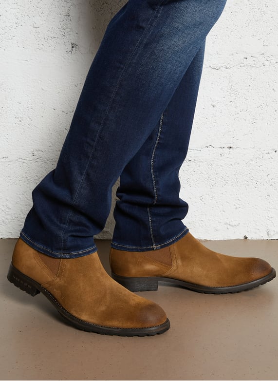 Chelsea laarzen van veloursleer | Geel by IKKS Chelsea laarzen van veloursleer Geel