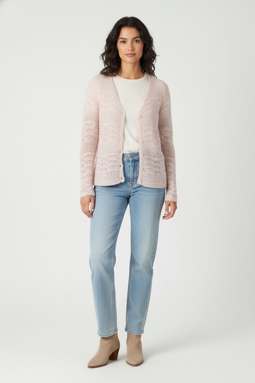 Cardigan SEZANE - Seconde main Pink