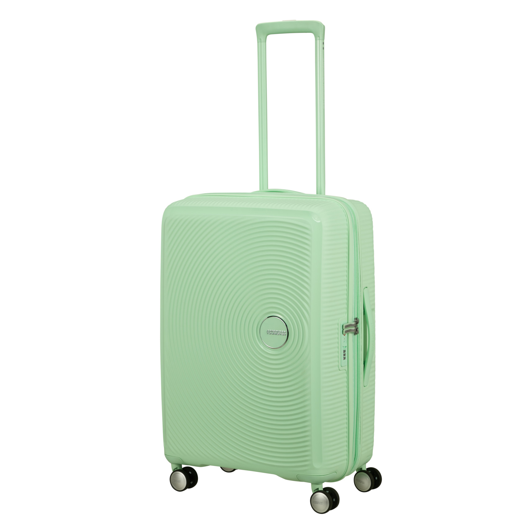 Suitcase with 4 wheels size M AMERICAN TOURISTER Green