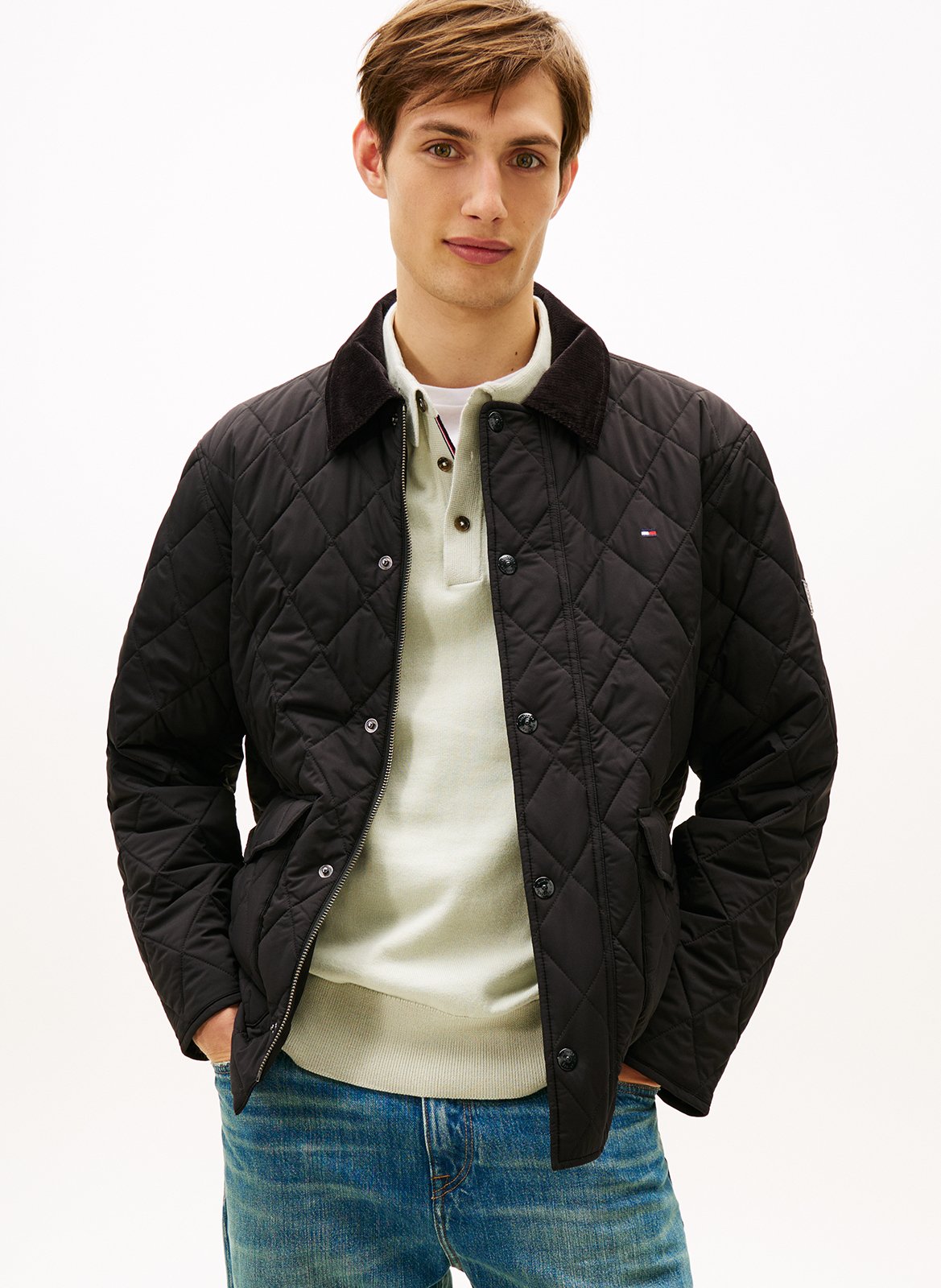 Blouson oversize matelassé TOMMY HILFIGER Noir