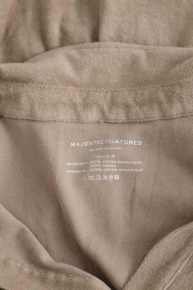 Polo shirt MAJESTIC FILATURES - SECONDE MAIN Brown