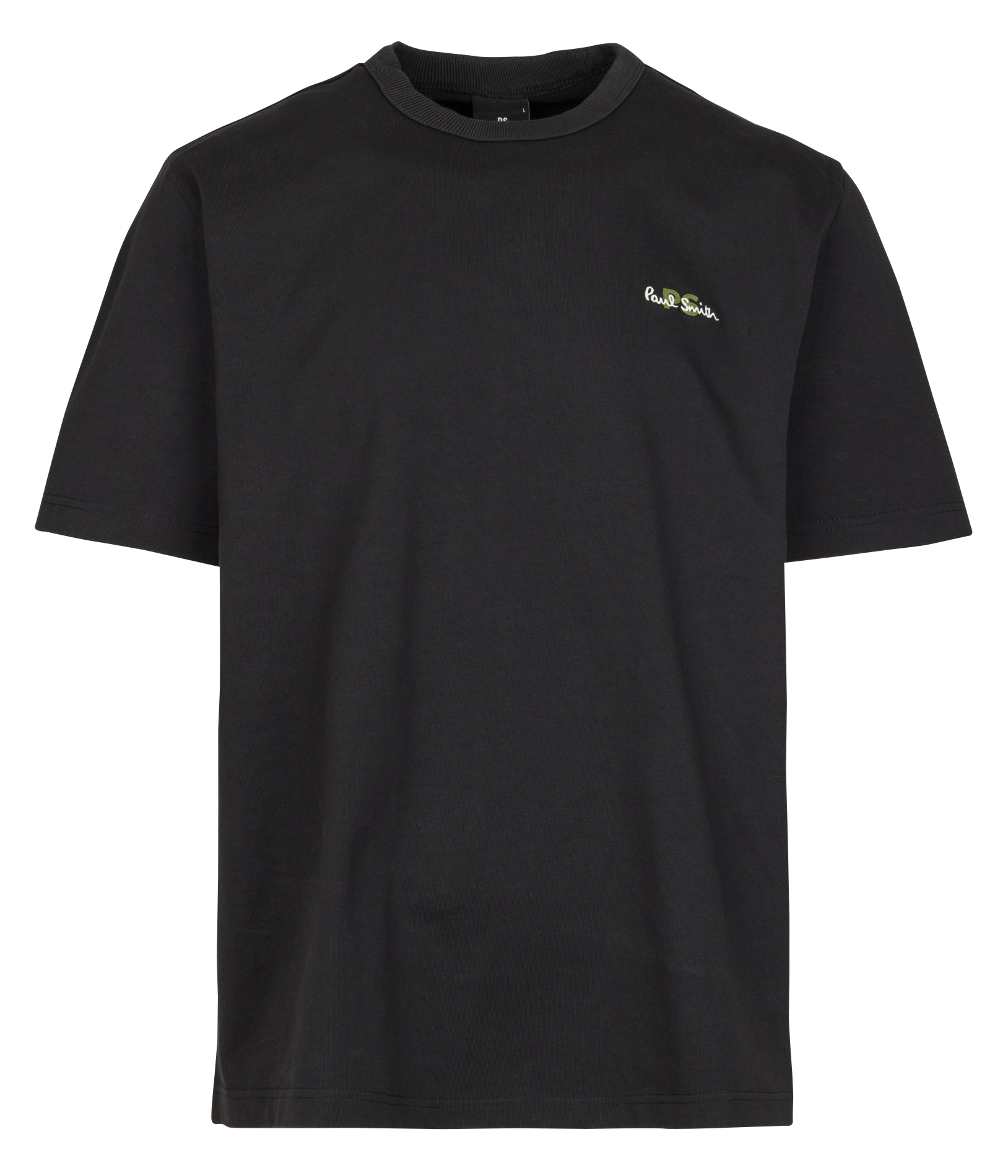 Oversized round-neck cotton T-shirt PAUL SMITH Black