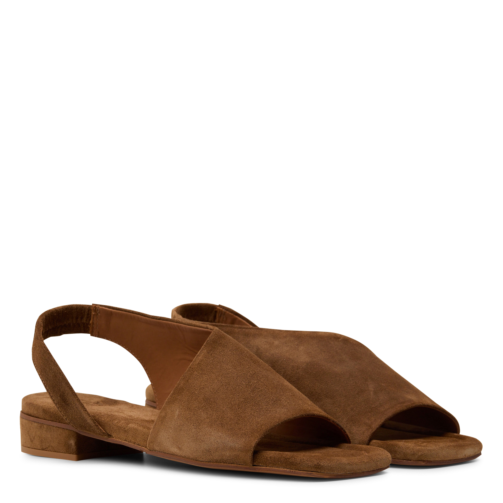 Hoge sandalen met vierkante hak BILLI BI Bruin