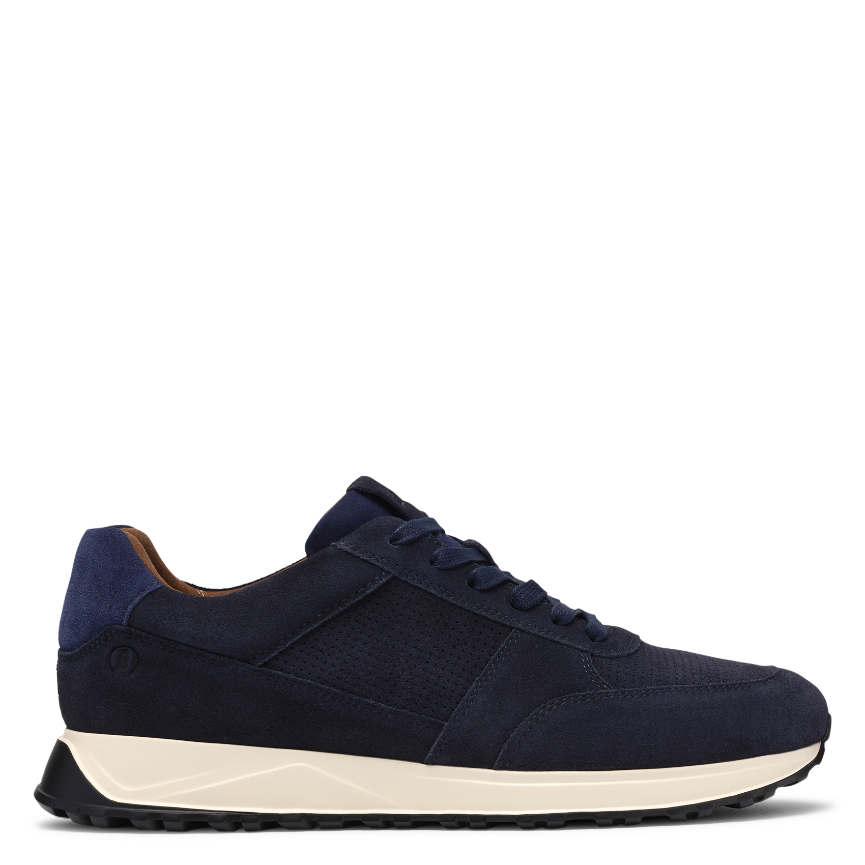 Lage sneakers van veloursleer CLARKS Blauw