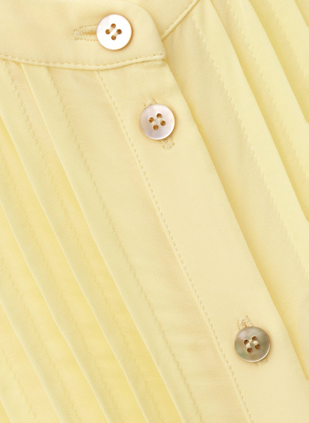 Wijd geplooide effen blouse BA&SH Beige