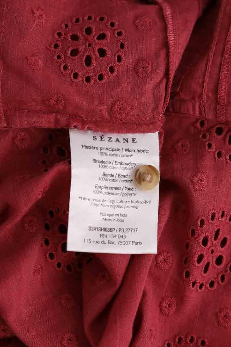 Blouse SEZANE - Seconde main Rouge