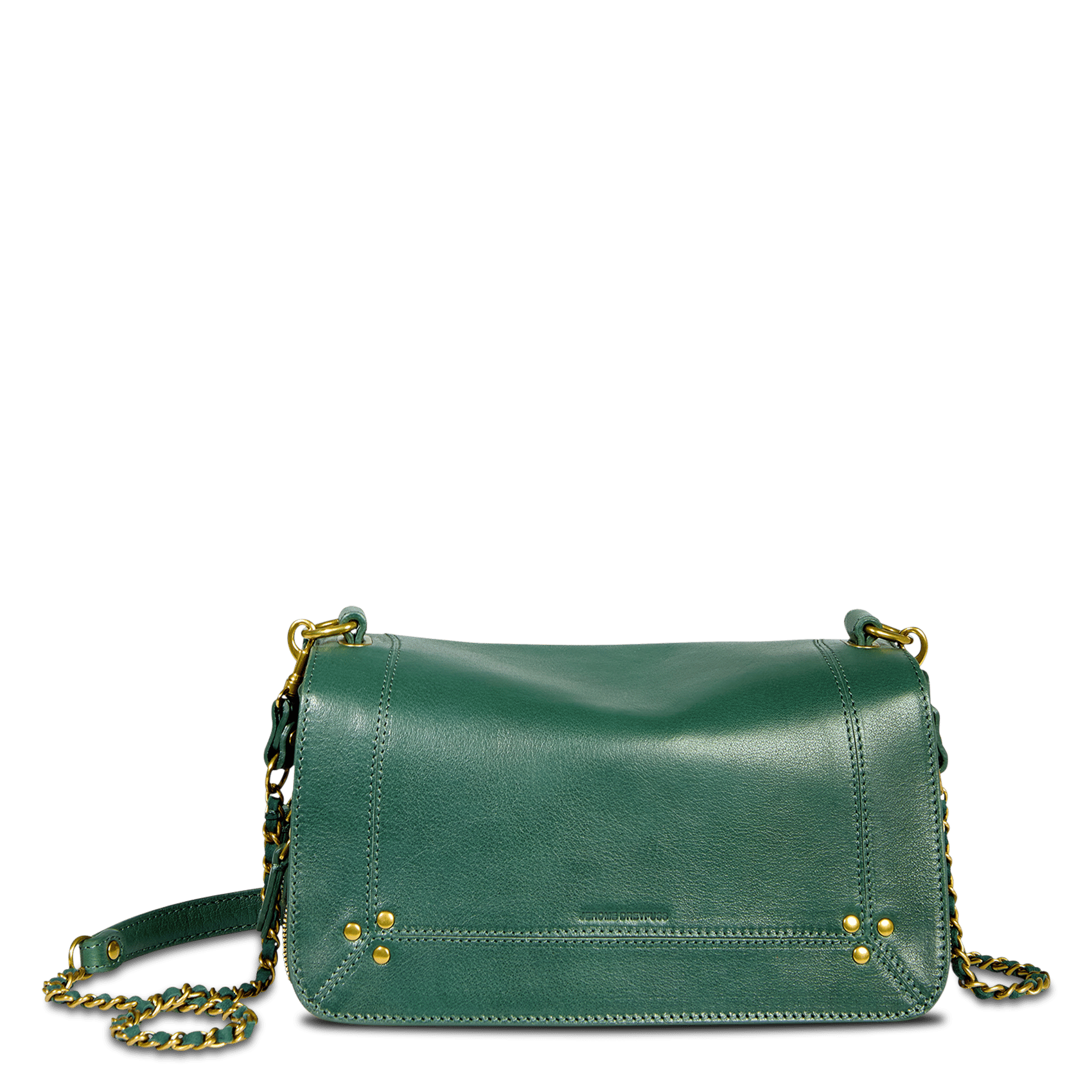 Brieftasche aus Leder JEROME DREYFUSS Khaki