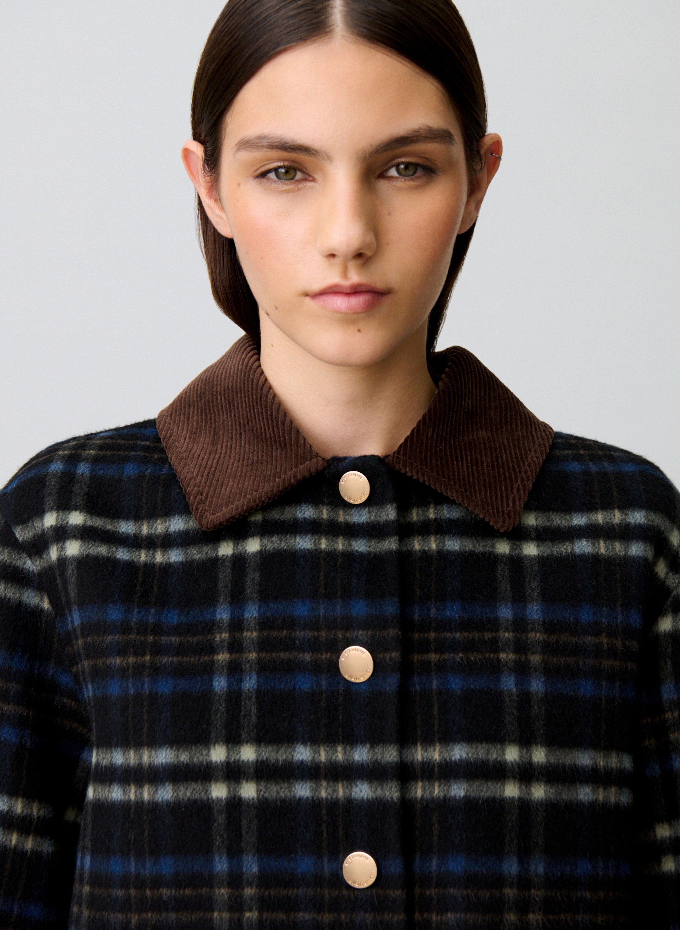 Rechte jas | wolblend CLAUDIE PIERLOT Veelkleurig