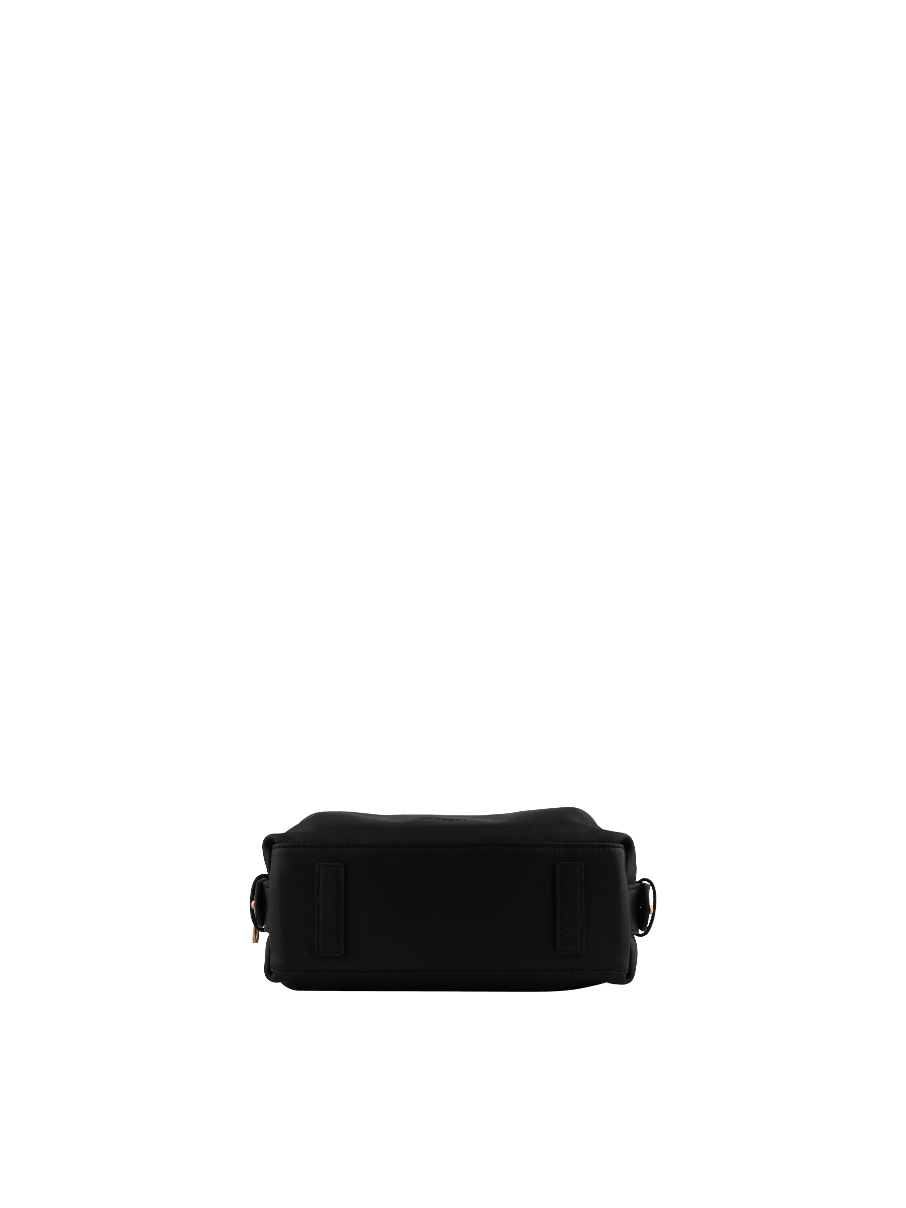 Sac porté épaule en cuir de vachette POURCHET Noir