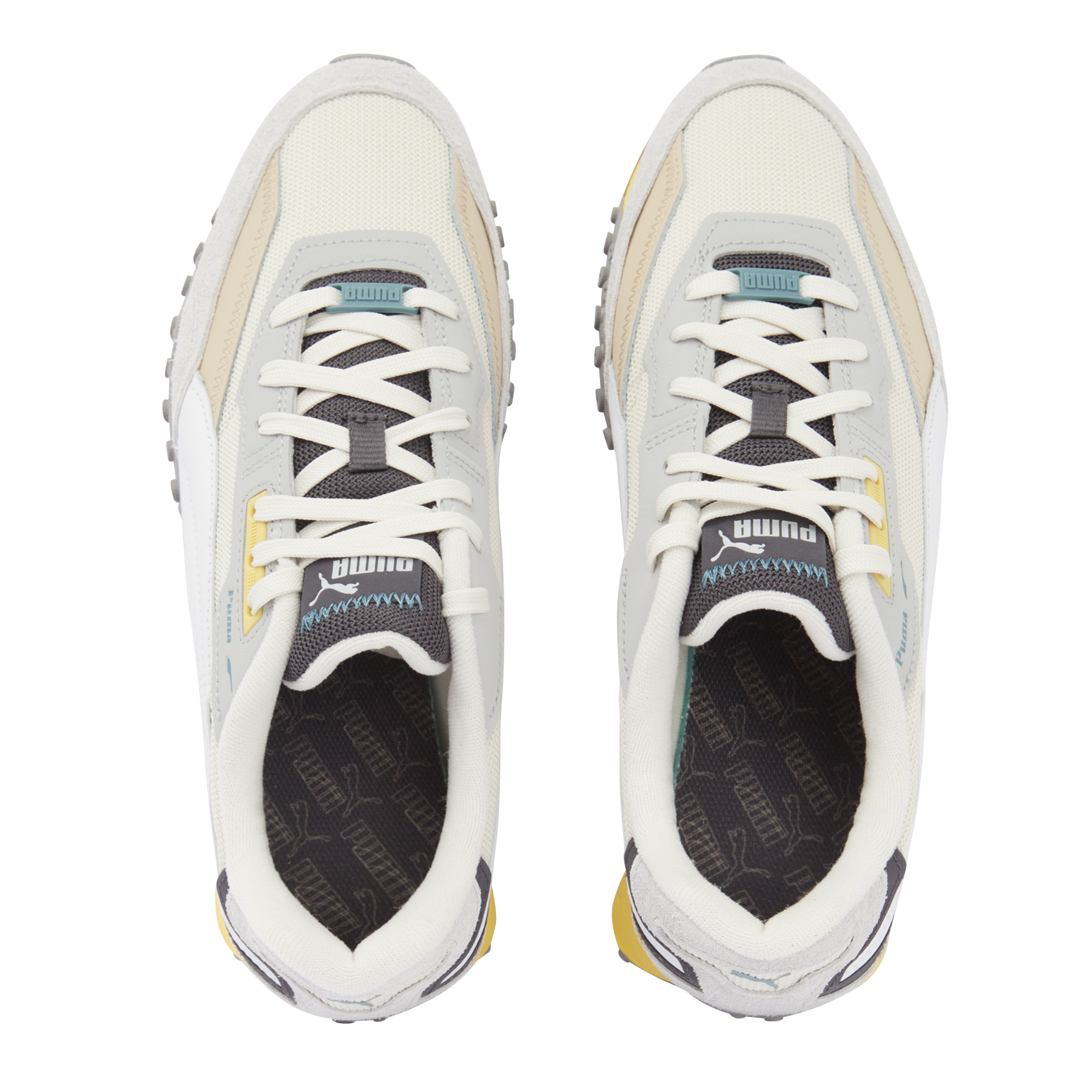 lage sneakers met vetersluiting PUMA Grijs