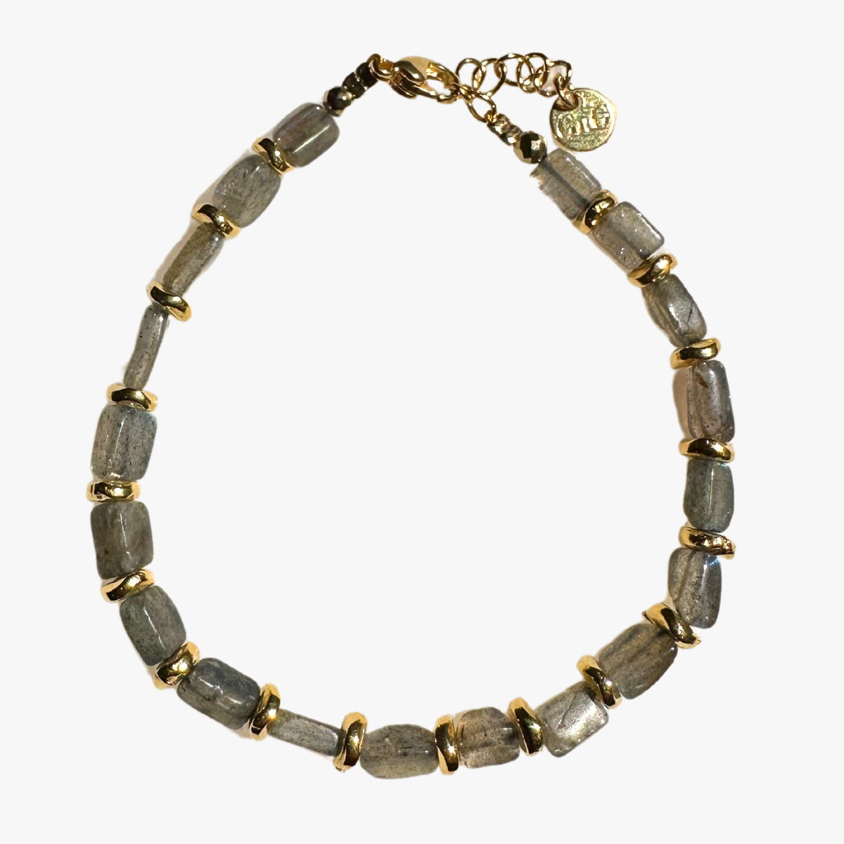 Labradorite bracelet GINANDGER Blue